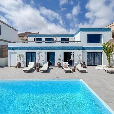 Casa Edem Playa Del Hombre Con Piscina Y Solarium Lejlighed Telde