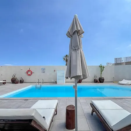 Casa Edem Playa Del Hombre Con Piscina Y Solarium Telde