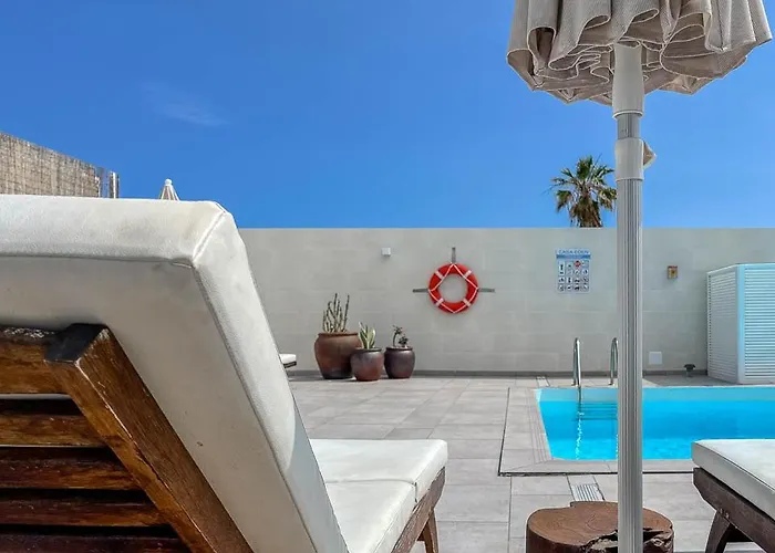 Apartamento Edem piscina climatizada Playa del Hombre *