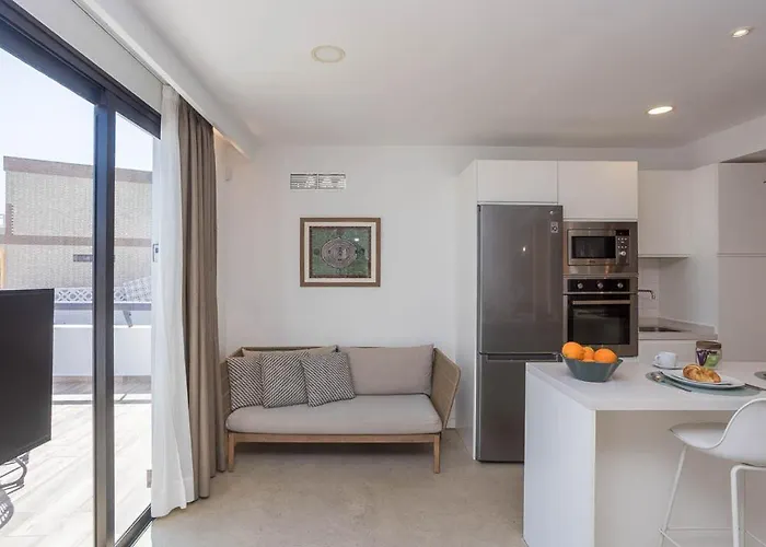 Edem piscina climatizada Playa del Hombre Apartamento *
