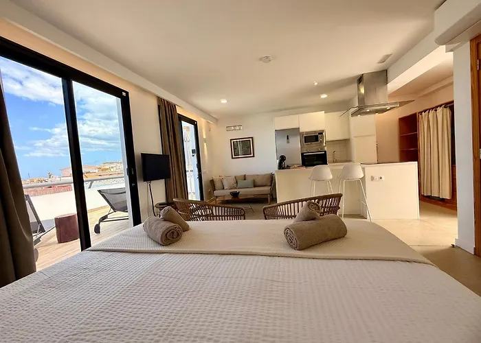 Apartamento Edem piscina climatizada Playa del Hombre *