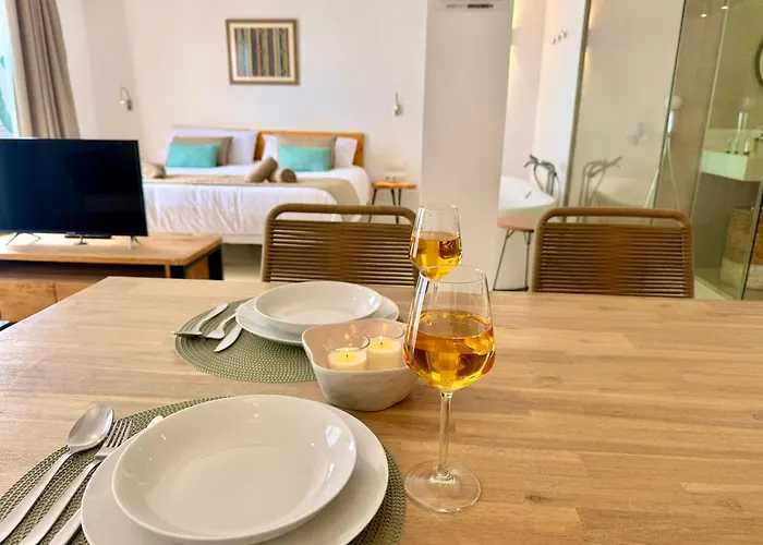 Apartamento Edem piscina climatizada Playa del Hombre