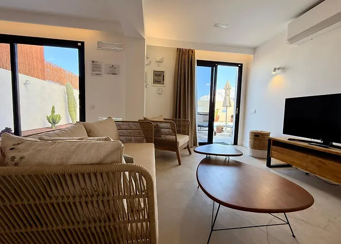 Apartamento Edem piscina climatizada Playa del Hombre *