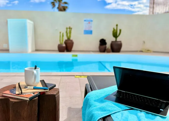 Apartamento Edem piscina climatizada Playa del Hombre *