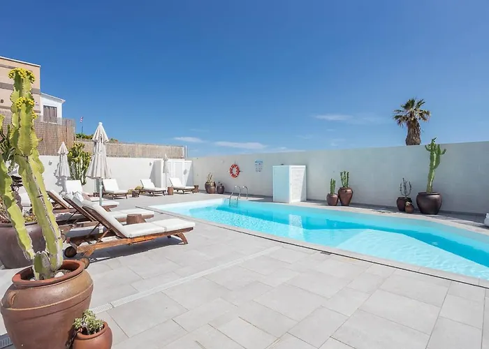 Casa Edem Playa Del Hombre Con Piscina Y Solarium Telde