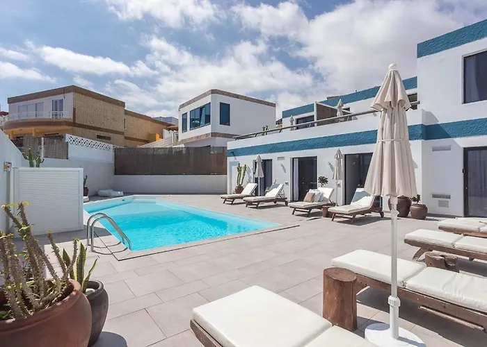 Apartman Casa Edem Playa Del Hombre Con Piscina Y Solarium Telde
