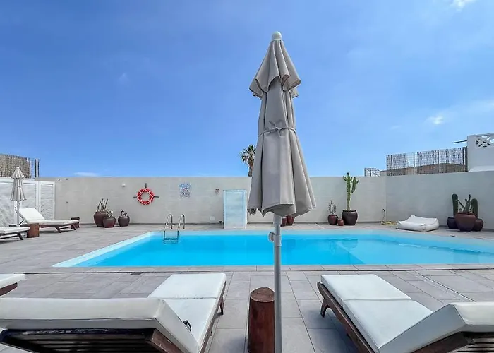 Apartman Casa Edem Playa Del Hombre Con Piscina Y Solarium Telde